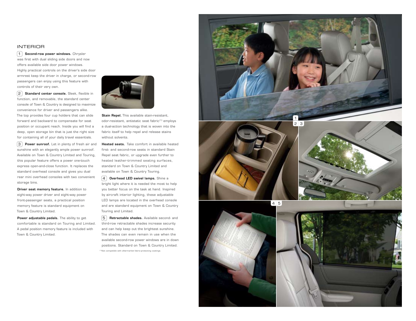 2009 Chrysler Town & Country Brochure Page 13